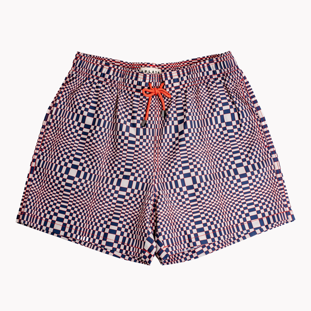 B'Nakol Swim Shorts - Multicolor Geometric