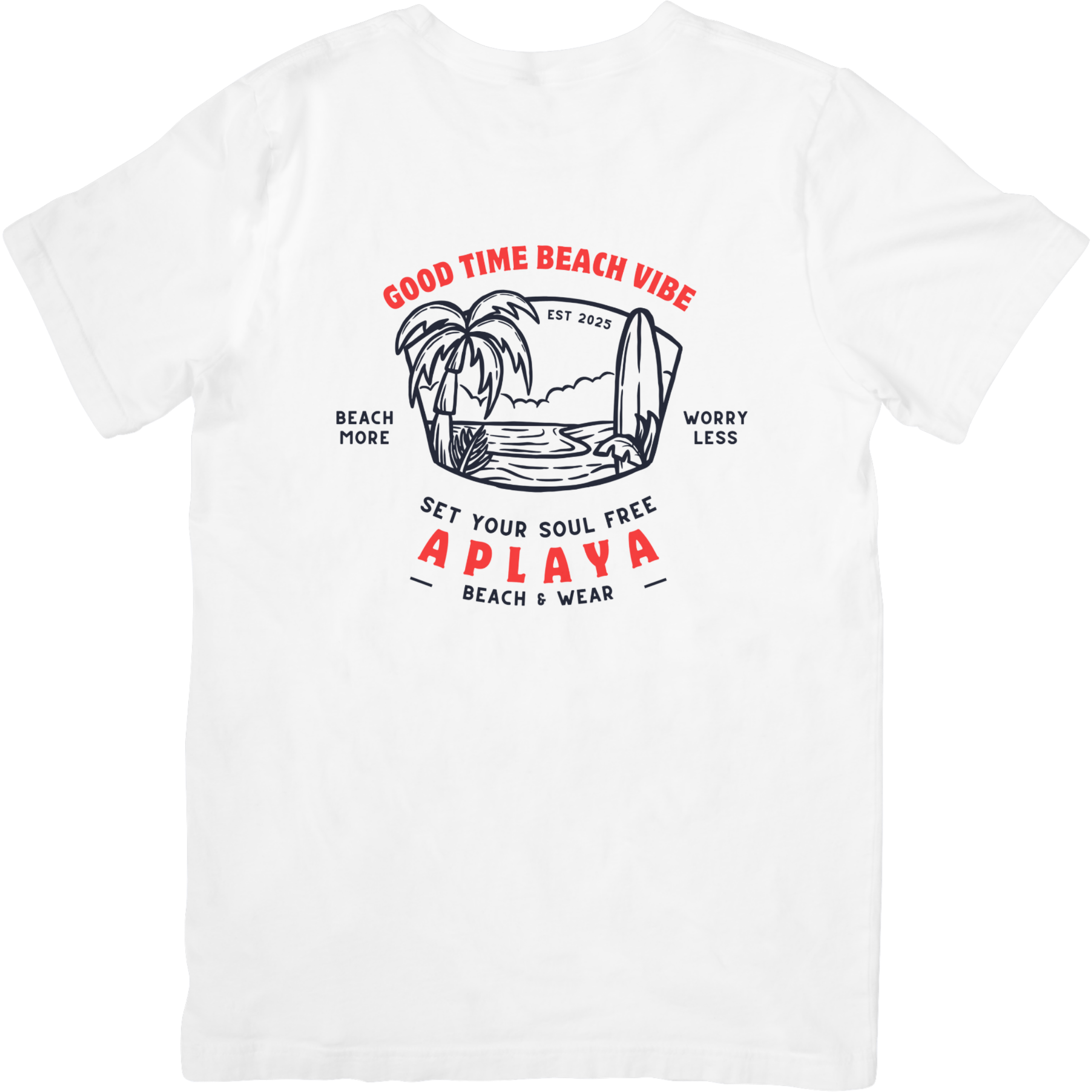 Good Time Beach Vibe Tee - Regular Fit
