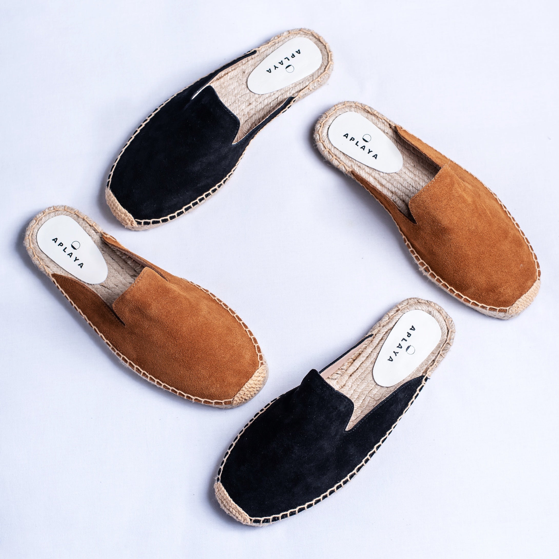 Todoo Espadrilles Mule - Suede Leather