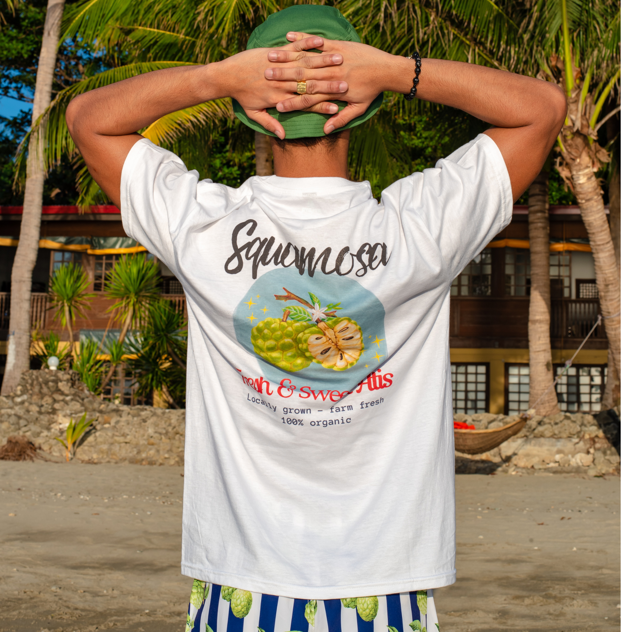 Atis Fruit Tee - Regular Fit - White