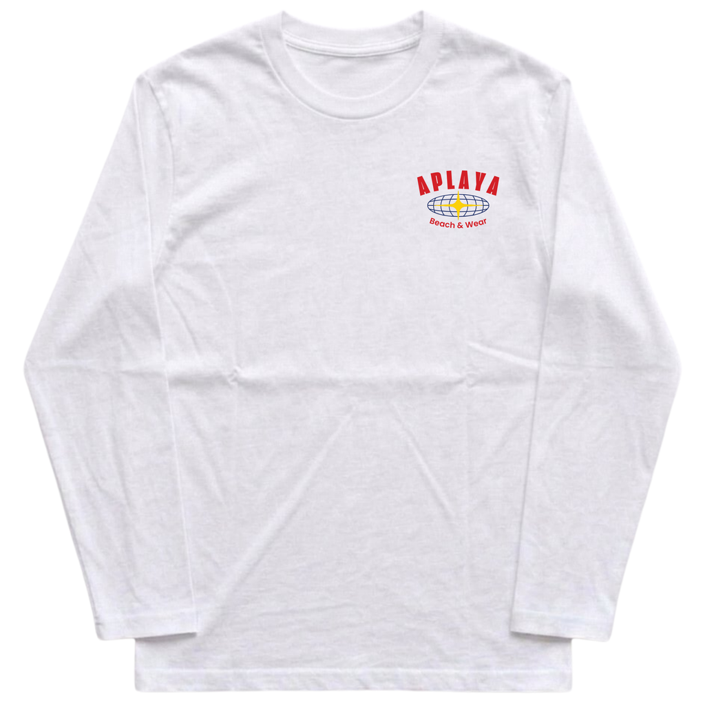 Ocean Adventure Long Sleeve Tee - White Back