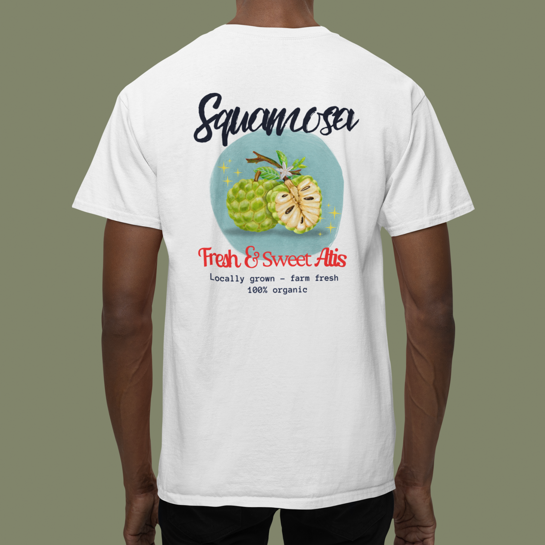 Atis Fruit Tee - Regular Fit - White