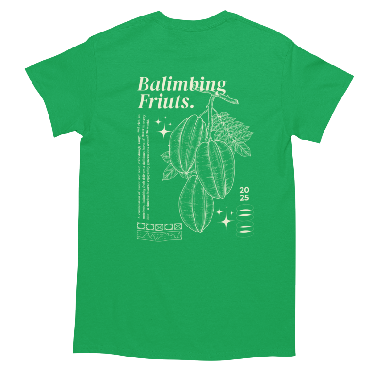 Balimbing Fruits Tee - Regular Fit in Fresh Green