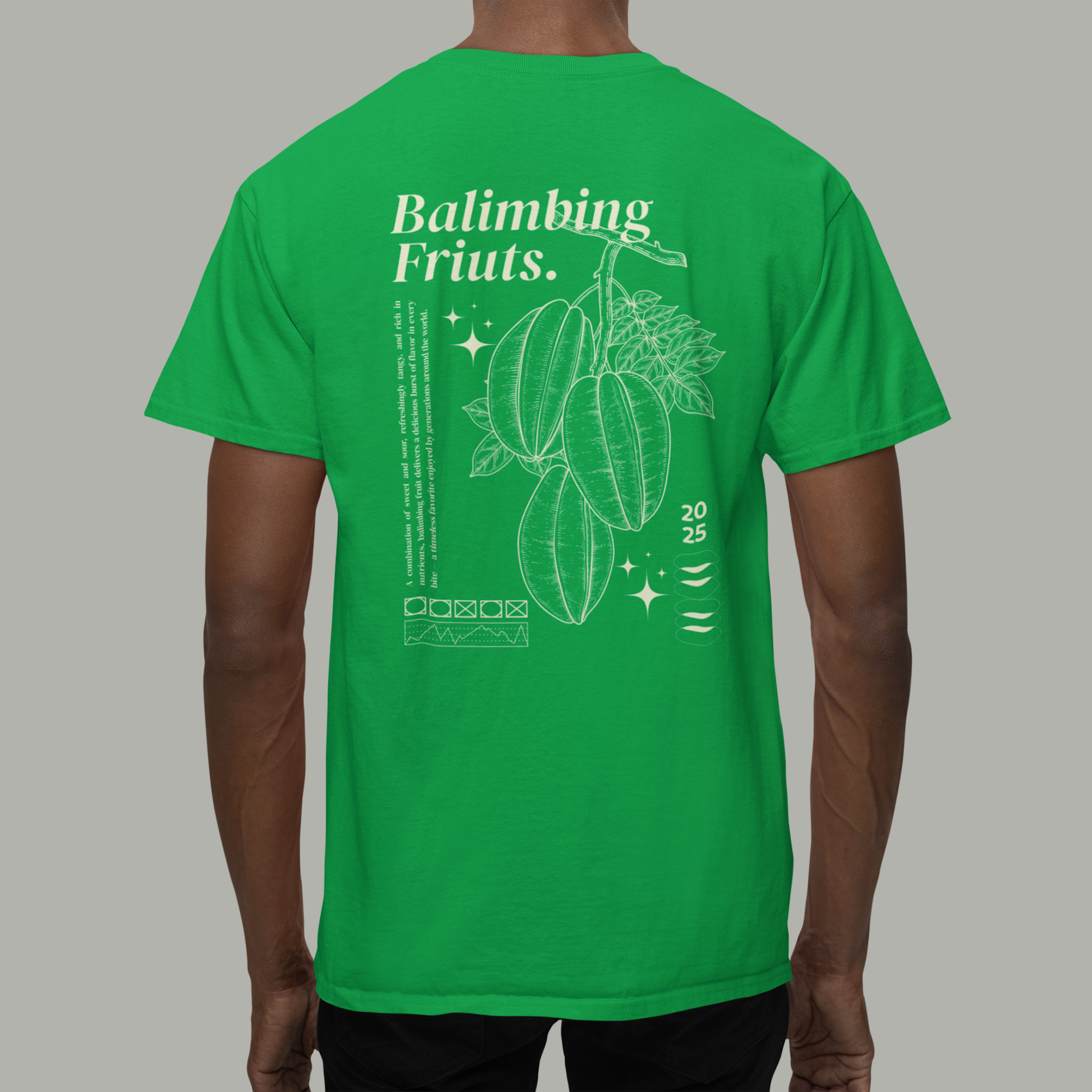 Balimbing Fruits Tee - Regular Fit - Green