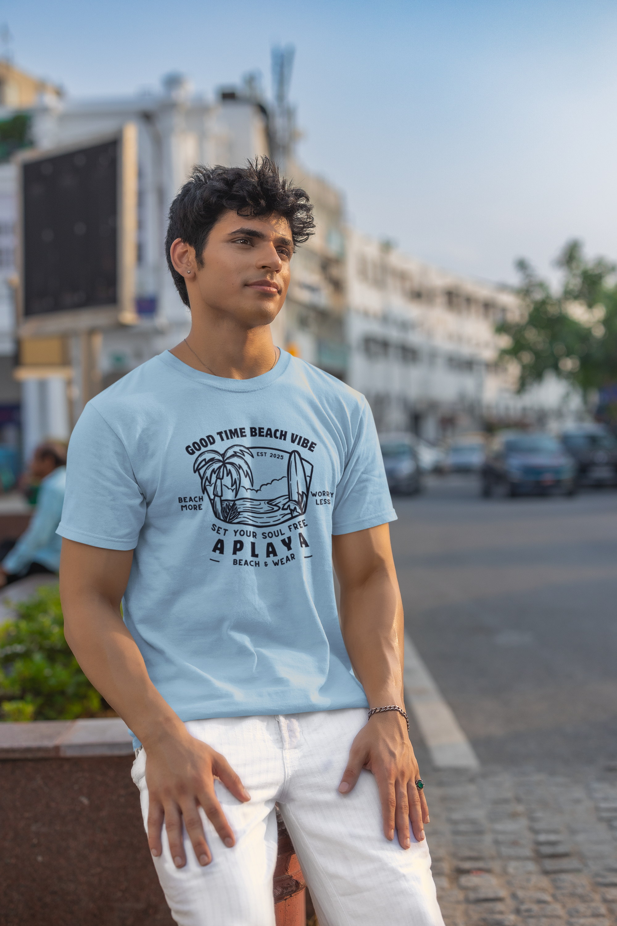 Good Time Beach Vibe Tee - Regular Fit