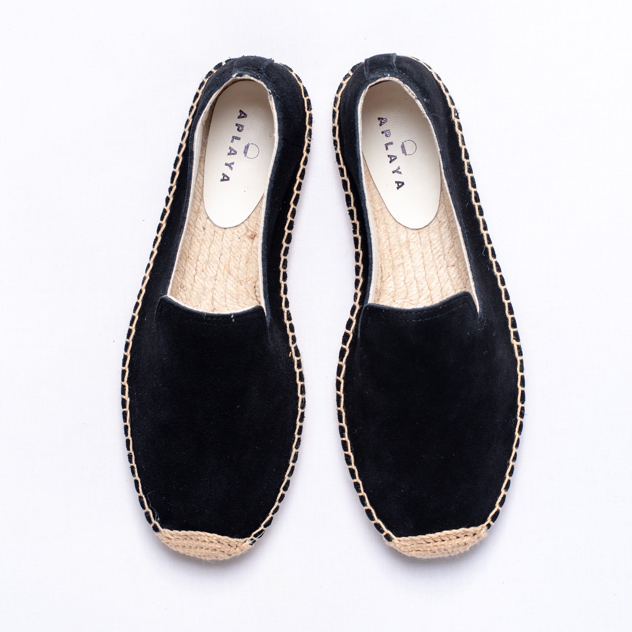 Todoo Smoking Espadrille - Black Suede