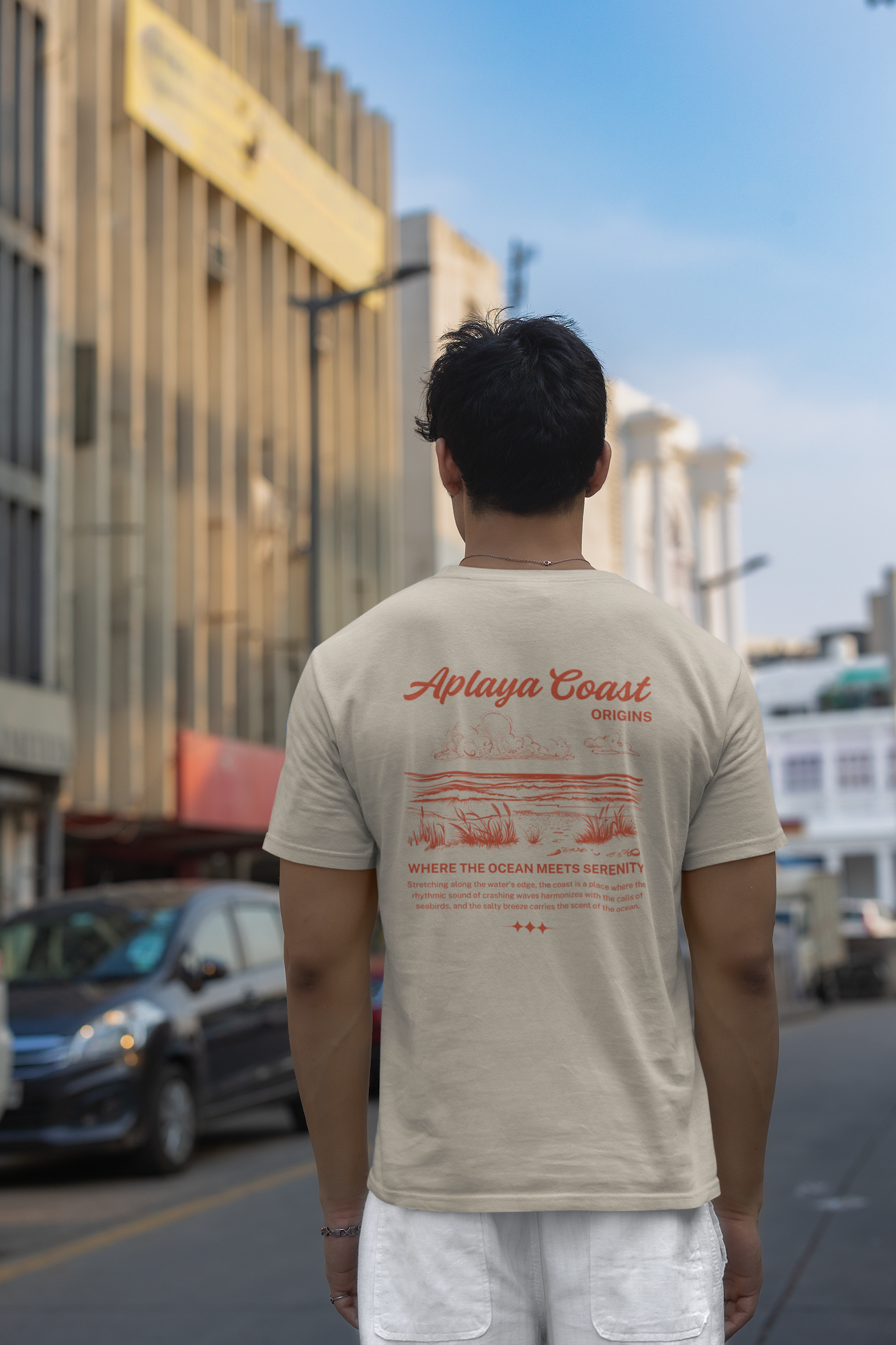 Aplaya Coastal - Regular Fit in Sand Beige