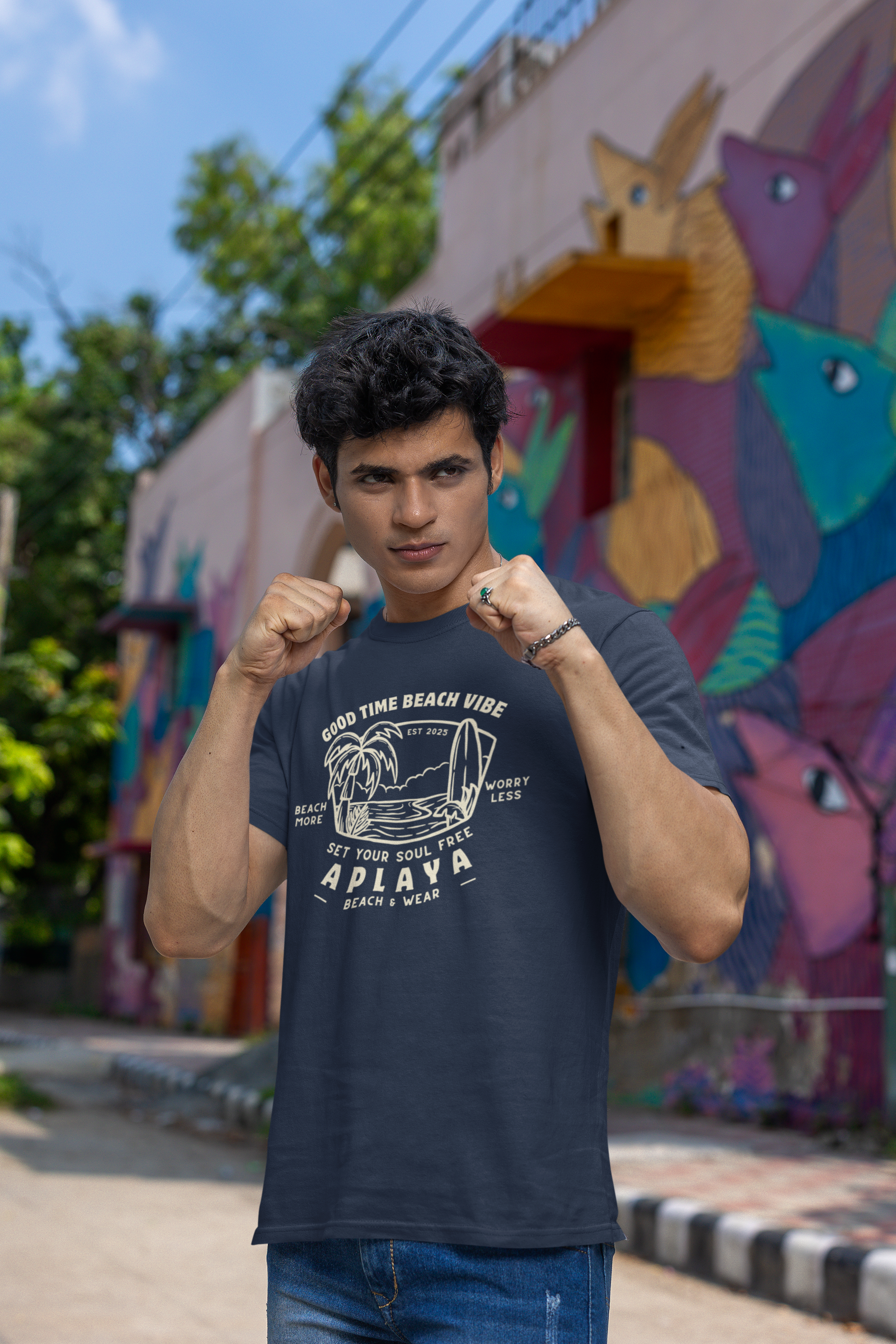 Good Time Beach Vibe Tee - Regular Fit