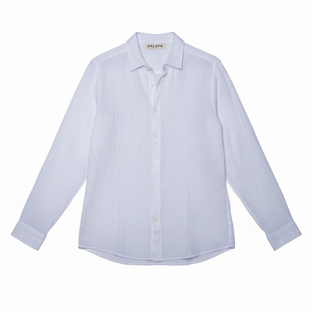 Gauze Cotton Shirt